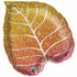 Фигурный шар Осенний блестящий лист омбре, 53 см 