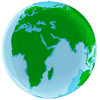 Шар-сфера 3D Планета Земля, 46 см