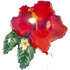 Фигурный шар Красный тропический цветок, 76 см