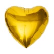 Шар-сердце Золотой, 46 см