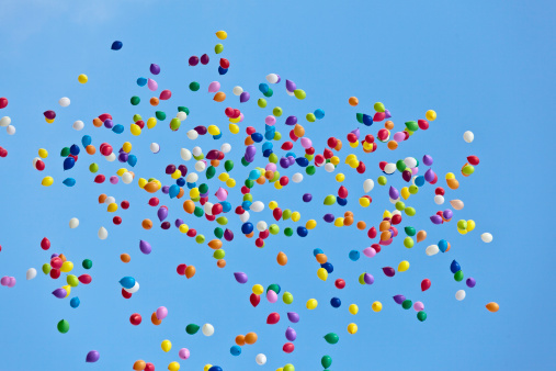 Много воздушных шаров - изображение 2