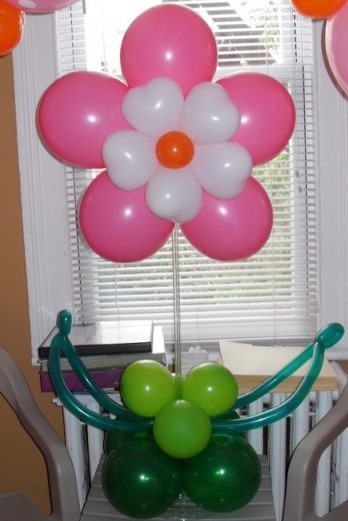 Пример оформления воздушными шарами 42