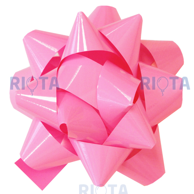 Бант упаковочный Розовый, 8 см