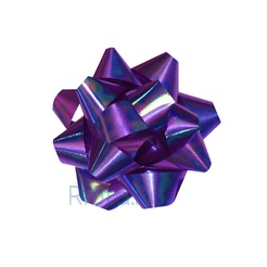 Бантик упаковочный Фиолетовый перламутр, 5 см