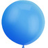 Большой шар Голубой на атласной ленте, 90 см