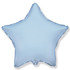 Большой шар-звезда Голубой металлик, 81 см