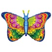 Фигурный шар Бабочка радужная, 97 см