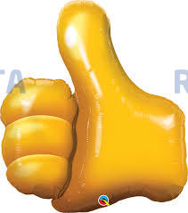 Фольгированный шар Большой палец вверх, 89 см