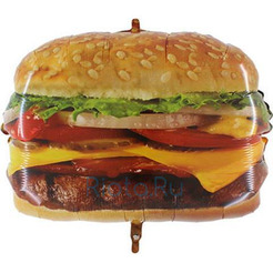 Фигурный шар Чизбургер, 78 см
