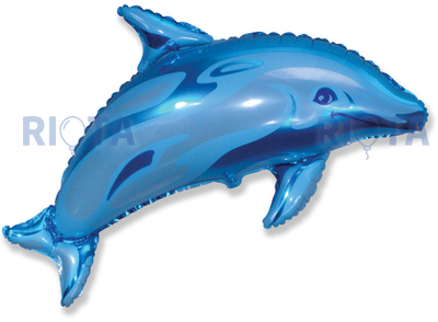 Фигурный шар Дельфин, 94 см