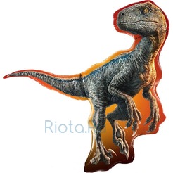 Фольгированный шар Динозавр, Мир Юрского Периода, 97 см