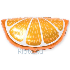 Фигурный шар Долька апельсина, 66 см
