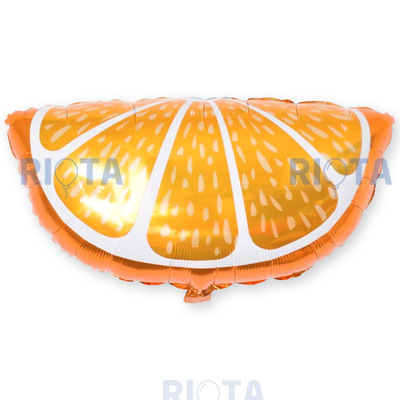 Фигурный шар Долька апельсина, 66 см
