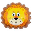 Фигурный шар Голова Льва, 74 см