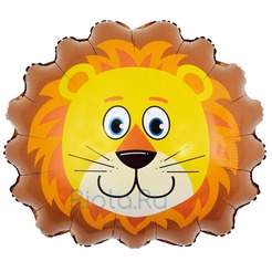 Фигурный шар Голова Льва, 74 см