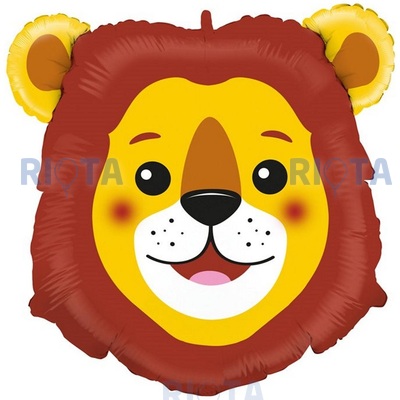 Фигурный шар Голова Львёнка, 74 см