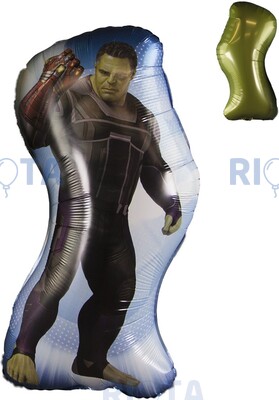 Фигурный шар Халк, супергерои Марвел, 76 см 