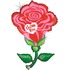 Фигурный шар Красная Роза I love you, 119 см