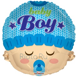 Фигурный шар Малыш Baby Boy, 61 см