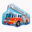 Фигурный шар Пожарная машина с водой, 83 см
