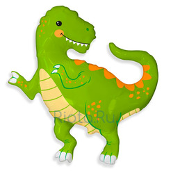 Фигурный шар Милый динозаврик, светло-зеленый, 84 см