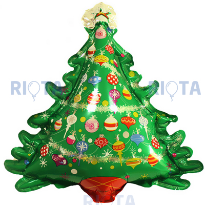 Фигурный шар Новогодняя елка, 97 см