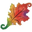 Фигурный шар Осенний лист, 102 см