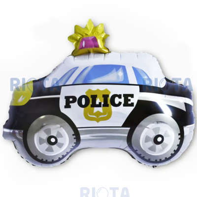 Фольгированный шар фигура Полицейская машина, 74 см