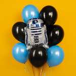 Фигурный шар R2D2, звёздные войны, 64 см