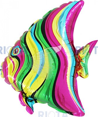 Фигурный шар Рыба тропическая, 67 см