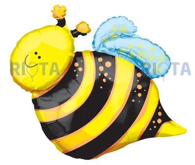 Фигурный шар Счастливая пчелка, 61 см