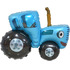 Фигурный шар Синий трактор, 107 см