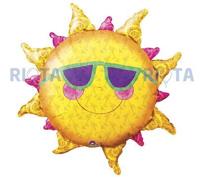 Шар-Фигура Солнце в очках