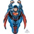 Фигурный шар Супермен в полёте, 86 см