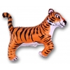 Фигурный шар Тигр (черные полоски), 90 см