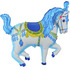 Фигурный шар Цирковая голубая лошадь, 107 см