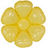 Фигурный шар Цветок Ромашка, желтый, 109 см