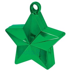 Грузик для шаров Звезда зеленая, 170 г