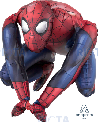 Ходячий шар Человек-паук со сложенными руками, 48 см