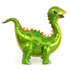 Ходячий шар Динозавр Стегозавр, зеленый 99 см