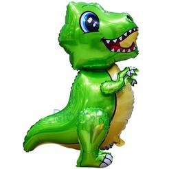 Ходячий шар Малыш динозавр, зелёный, 76 см