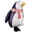 Ходячий шар Пингвин в красном шарфике, 42 см