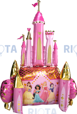 Ходячий шар Розовый Замок дисней, 139 см