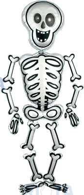 Ходячий шар Скелет Мистер Скелли, 193 см