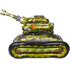 Ходячий шар Военный танк, 71 см