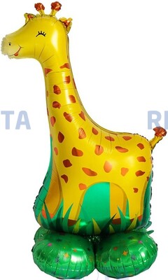 Ходячий шар Жираф на подставке, 119 см
