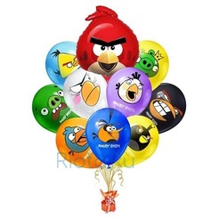 Букет шаров Angry Birds
