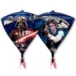 Шар Алмаз 3D Звездные войны классика - Лея, Йода, Хан Соло, Дарт Вейдер, 41 см
