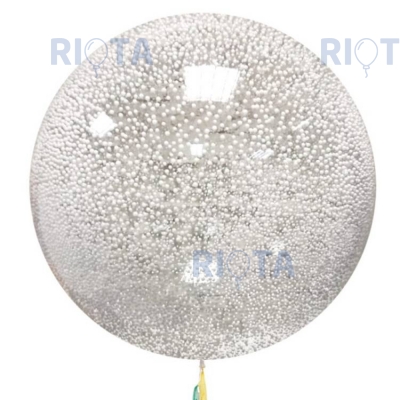 Шар Бабл (BUBBLE) с пенопластом