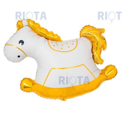 Шар фигура "Лошадка-Качалка"
